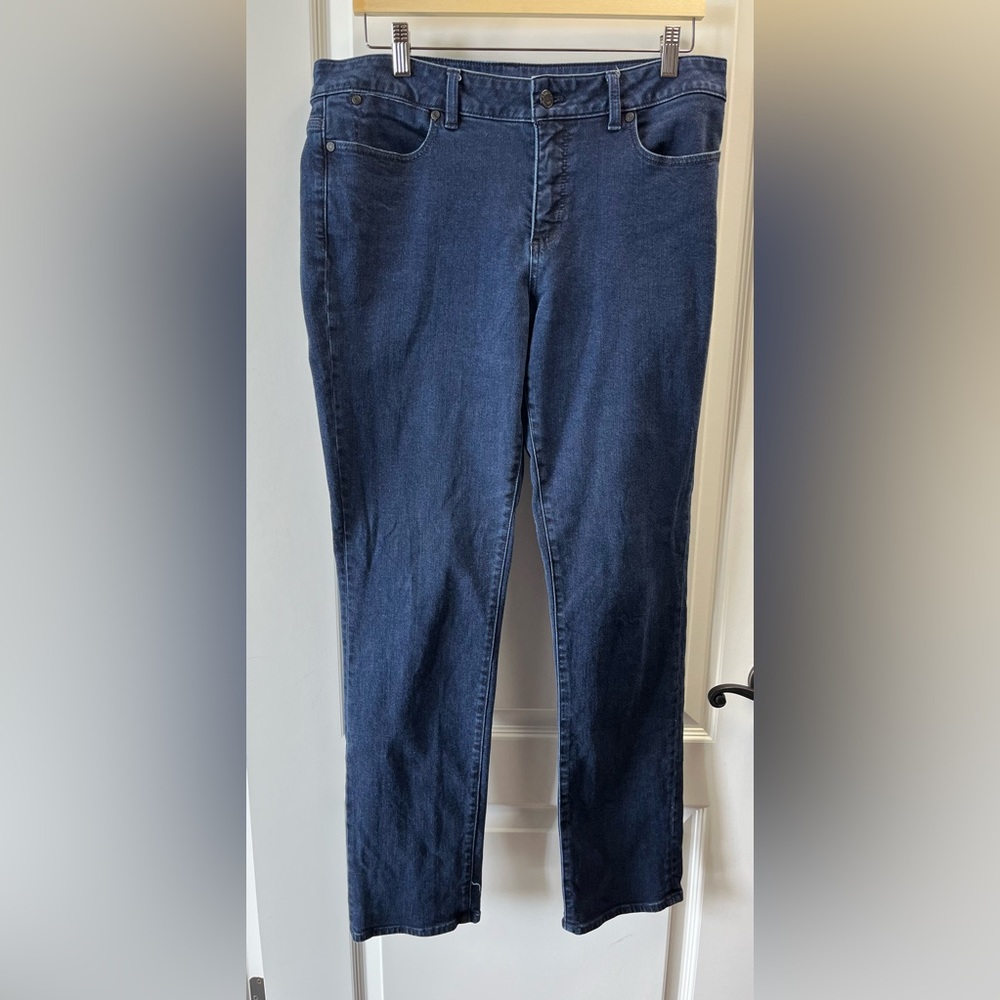 Talbots Signature Straight Denim Jeans Size 12